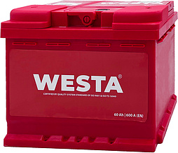 АКБ WESTA 6ст-60 (о.п.) 600А 242*175*190 (SMF56030)