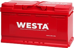 АКБ WESTA 6ст-100 (о.п.) 900А 353*175*190 (SMF60038) Турция
