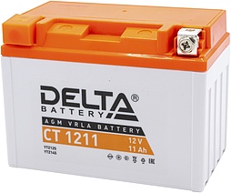 АКБ DELTA CT 12V 6ст-11 (CT 1211) (п.п.) 210А 150*87*110