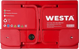 АКБ WESTA 6ст-74 (о.п.) 700А 277*175*175 (SMF57539) низк. Турция