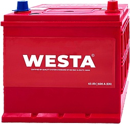 АКБ WESTA Asia 6ст-65 (о.п.) 600А 230*172*225 (SMF85D23L)