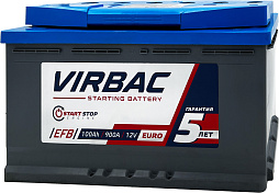 АКБ VIRBAC EFB 6ст-100 (о.п.) 900А 352*175*190