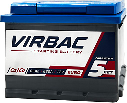 АКБ VIRBAC 6ст-65 (п.п.) 680А 242*175*190