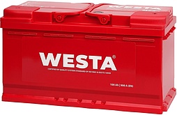 АКБ WESTA 6ст-100 (о.п.) 900А 353*175*190 (SMF60038) Турция