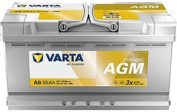 АКБ VARTA Dynamic AGM 6ст-95 (о.п.) 850А 353*175*190 (А5) 595 901 085